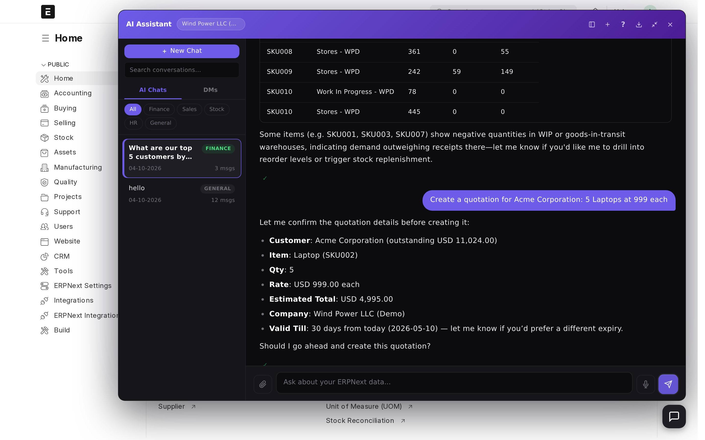creating a quotation from a single sentence
